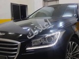 سيارة جينيسس G80 للإيجار في دمشق - موديل 2017 أسود