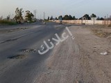 للبيع ارض طريق لمطار جسر 7 بعد 10 امتار عن طريق لمطار سعر دنم ٤٥الف 